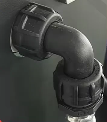 Plastic swivel accessories for Adblue pump set plastic bands