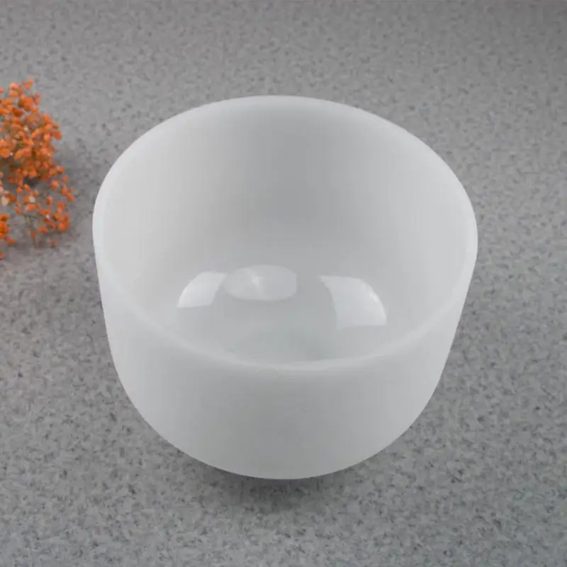 Wholesale Frosted Quartz Crystal Singing Bowl