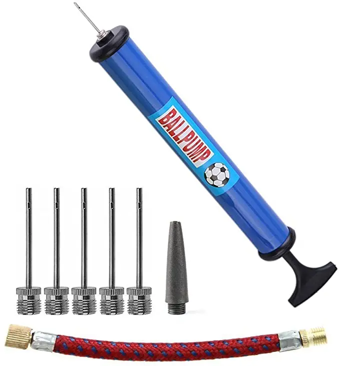 Mini Plastic Basketball/Soccer Ball Air Pump Balloon Inflator Birthday Party Ballon Hand pump