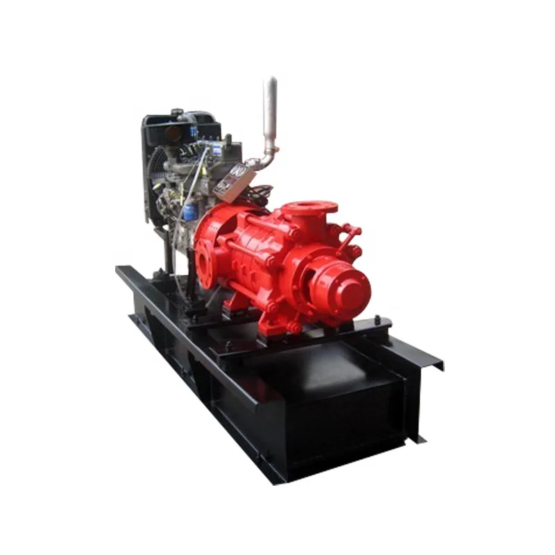 Farm Irrigation Centrifugal Horizontal Multistage Water Diesel Engine Driven Pump