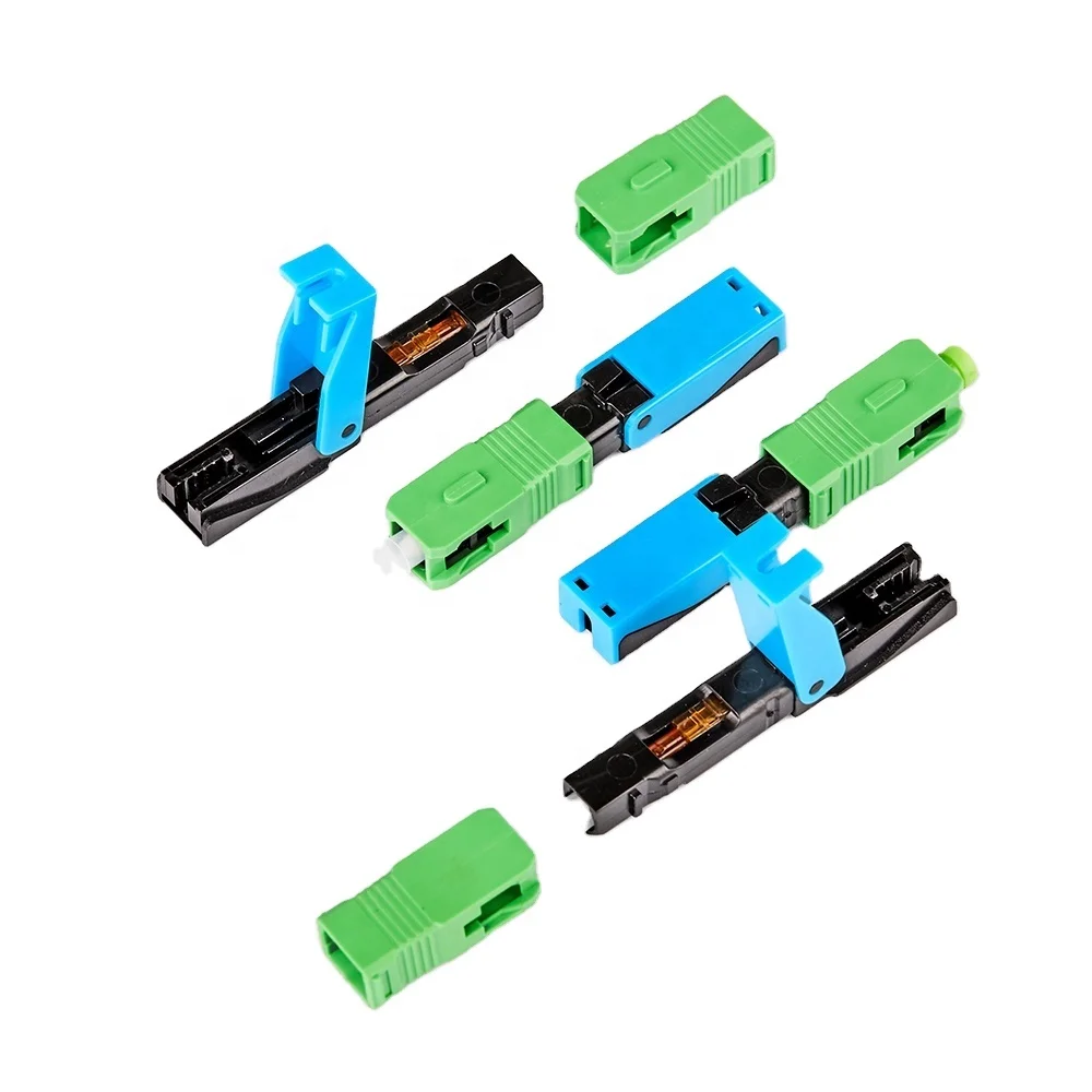 Free Sample Manufacturer SC Fiber Optic Quick Connector Field Assembly Fast Connector
