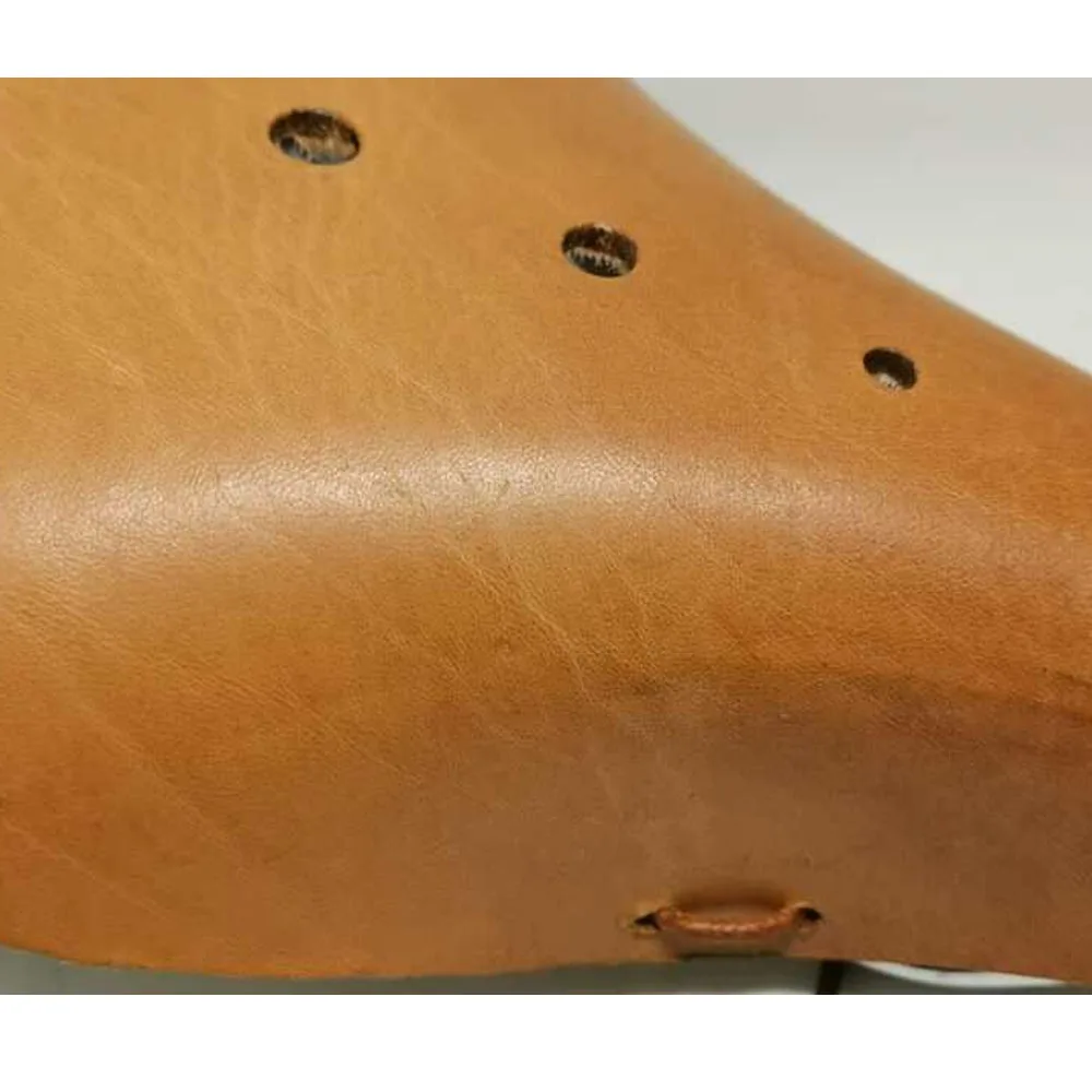 Genuine cow leather saddle for bicycle/tricycle (FP-SADDLE231)