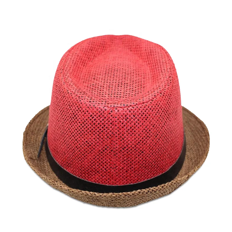 Фабричная лента на заказ 100% пустые пляжные Шерстяные Мужские фетровые шляпы