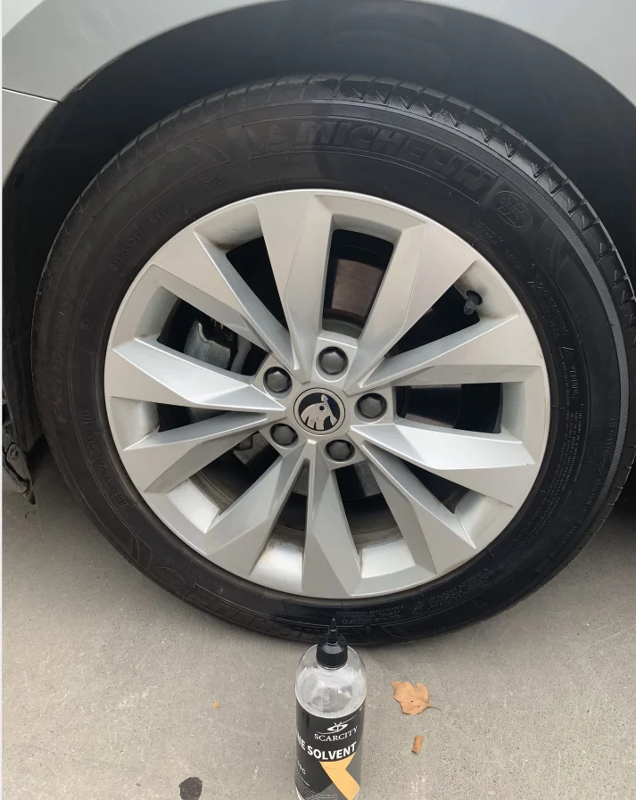 SCARCITY tyre polish liquid/tire polish formula