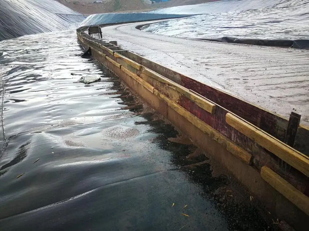 1.00-2.00mm HDPE Geomembraner Dam liner