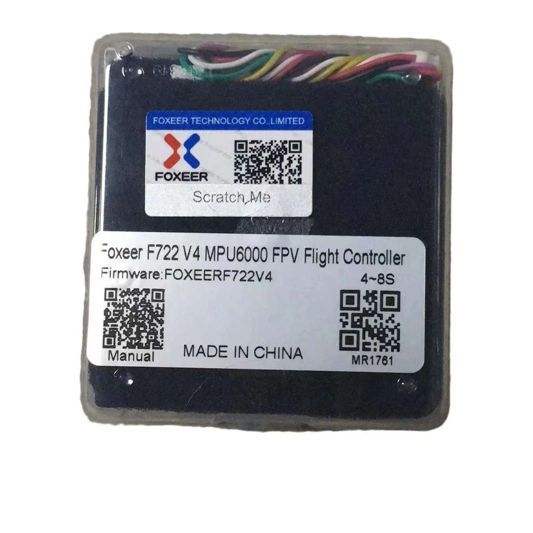 FOXEER F722 V4 MPU6000 Flight control Remote control parameter adjustment With barometer Double BEC FPV UAV