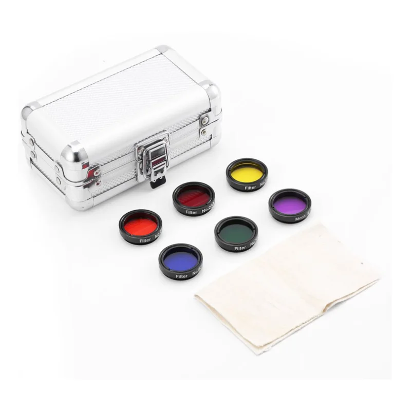 Аксессуары для астрономических телескопов, Цветной фильтр, лунный светофильтр туманности, фильтр 1,25 дюйма, 31,7 мм