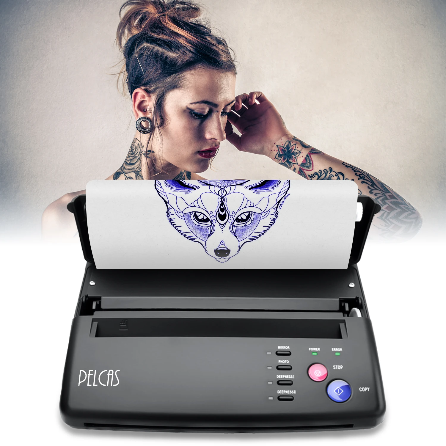 Stencil Drawing Thermal Maker Copier Line Printing Transfer Tattoo Printer Machine