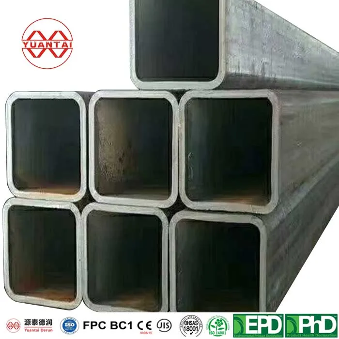 China wholesale Schedule 40 aisi 1020 hot rolled cold rolled seamless carbon steel square Rectangular tube