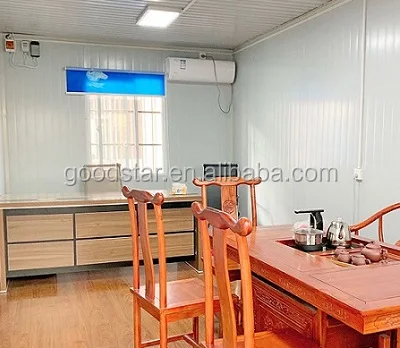 Cheap prefab 20ft 40ft portable office cabin houses modular shipping container office for sale