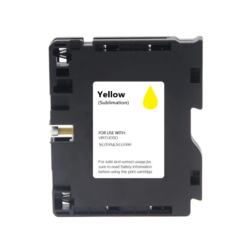 Ocbestjet Compatible Ink Cartridge With Sublimation Ink For Sublimation Ink Sawgrass SG500 SG1000 Printer