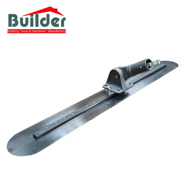 Tempered Steel Round End Concrete Fresno Trowels