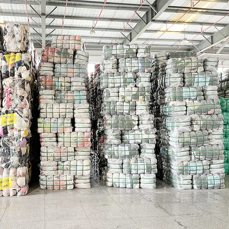 cheaper factory price used clothes mixed bales for men color gradient embossed denim jacket autumn thin coat