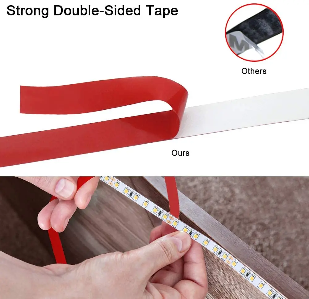 High Lumen CRI80 DC 12V/24V LED Strip Light 120leds/m 2835 Flexible led strip light 5050 ip65 12v