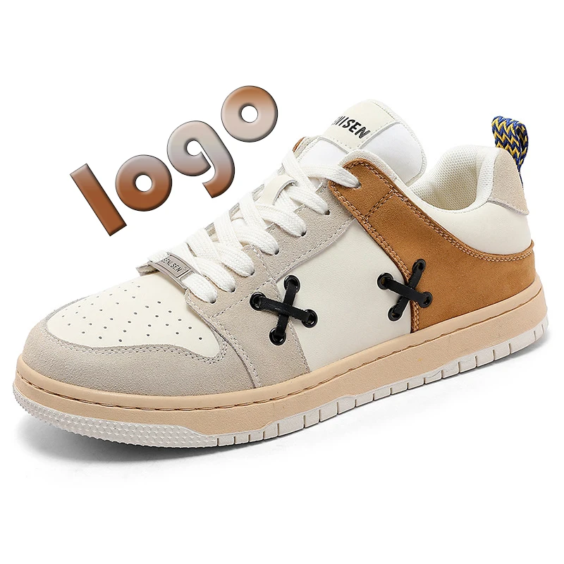 Custom Sneakers Skateboard Sole 2022  Customized design Logo Snicker Shoes For Men