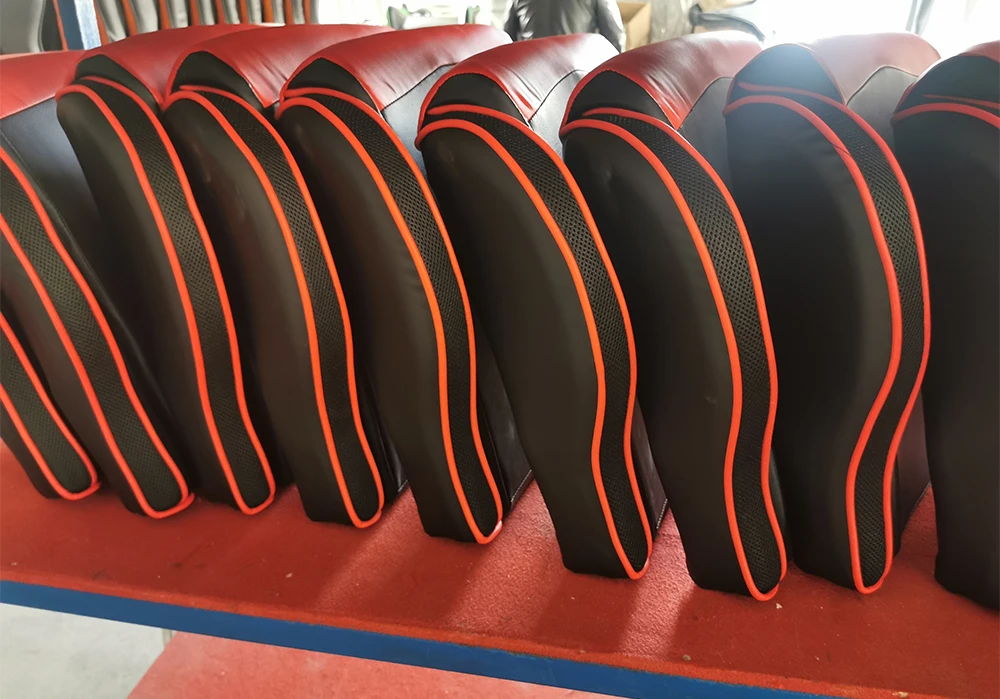 luxury E-Sports Ergonomic High Back LED Light Video Adult Lumbar Support Gaming Chair with blue tooth speaker