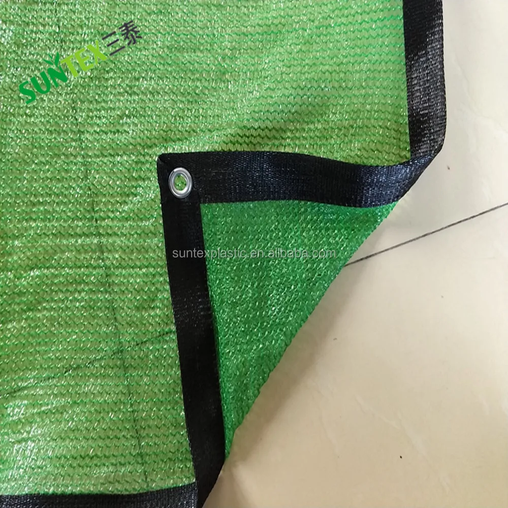 100% Virgin HDPE Outdoor Flat Knitted Sun Shade Cloth greenhouse cover, polyethylene Wrap Knitted Agriculture Shading Mesh