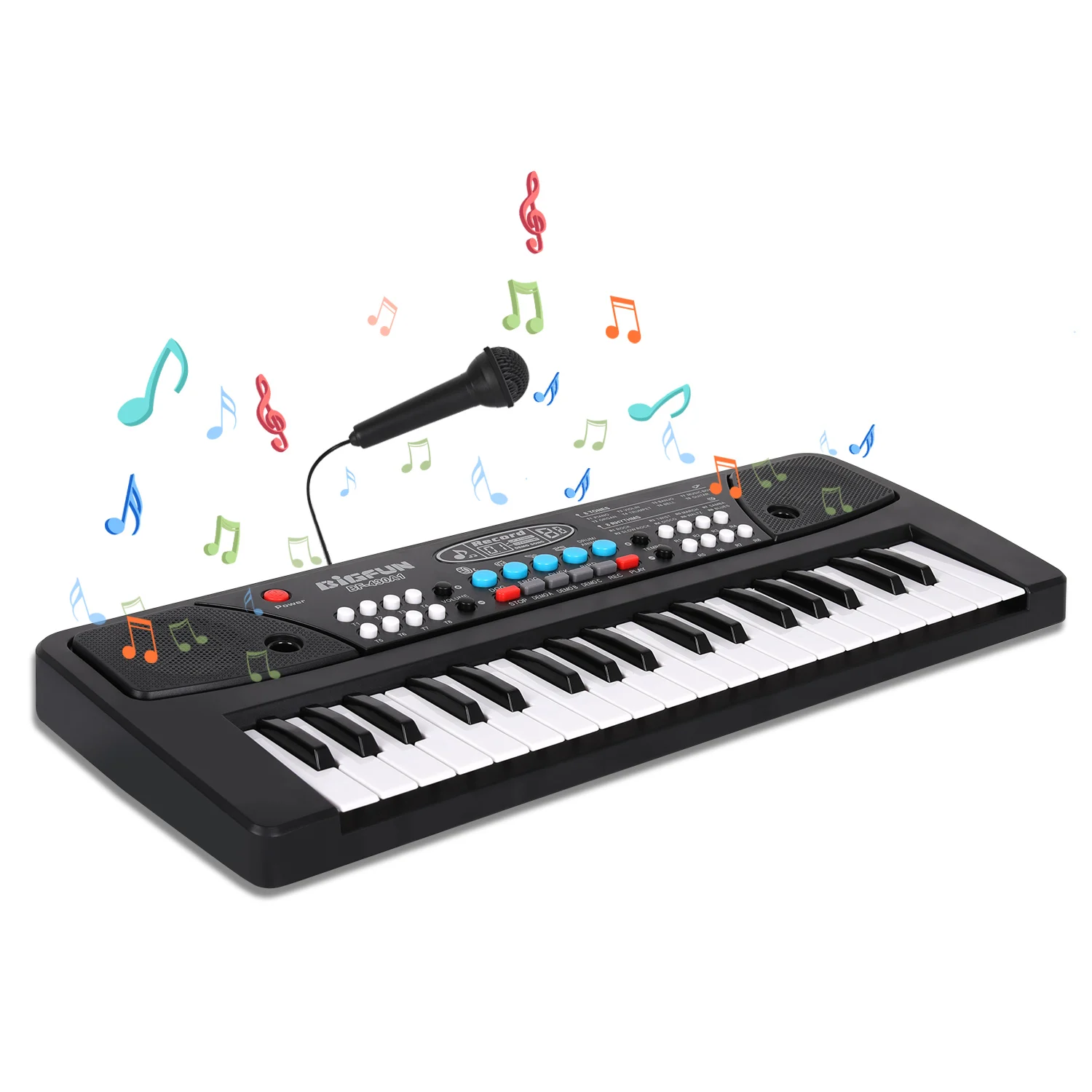Online Store  37 Key Electronic Battery Powered  Music Play Set For Kids Keyboard Piano Toy Musical Instrument