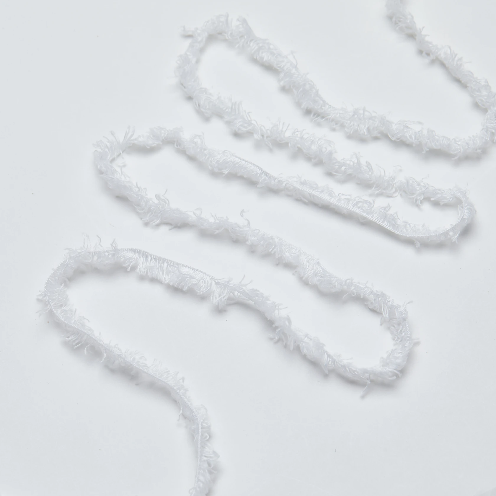 Polyester/Nylon Fiber Yarn Two side Fiber Fancy Yarn Chenille Yarn Customized Color Feather Yarn