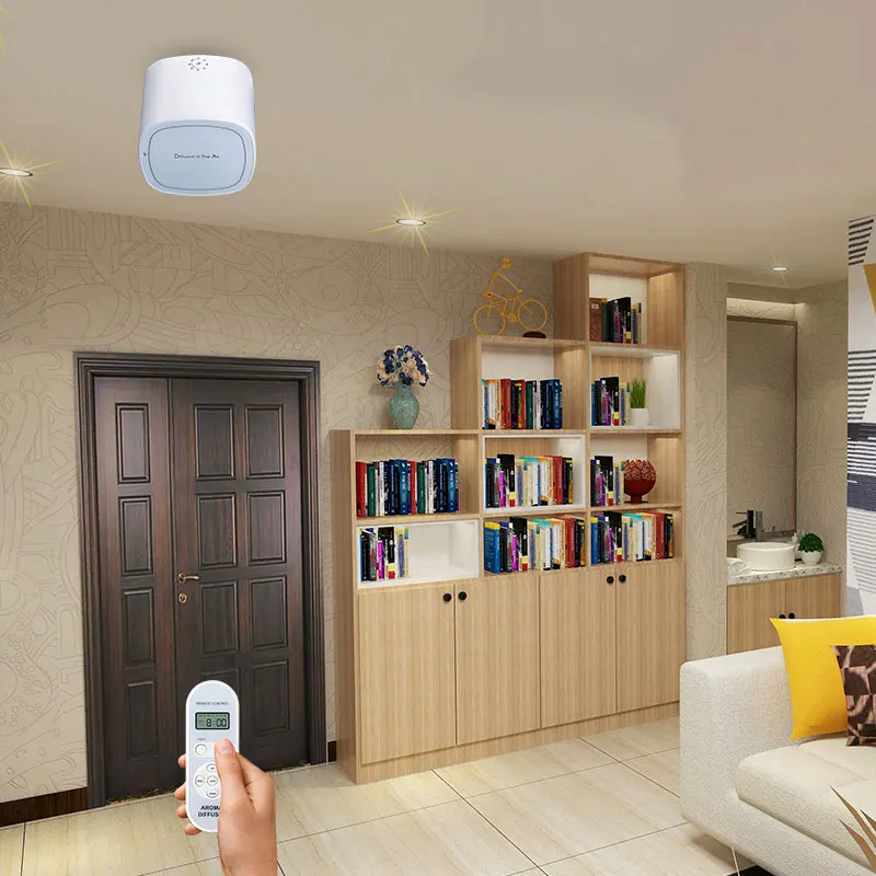 Wholesale Ceiling Mounted Scent Air Diffuser Automatic-scent-diffuser-machine Small Aroma Diffuser