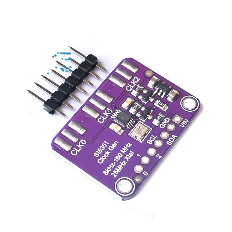 SI5351 Clock Frequency Generator Module GY-SI5351 Clock Signal Generator 8KHz-160MHz Module High Frequency Wave