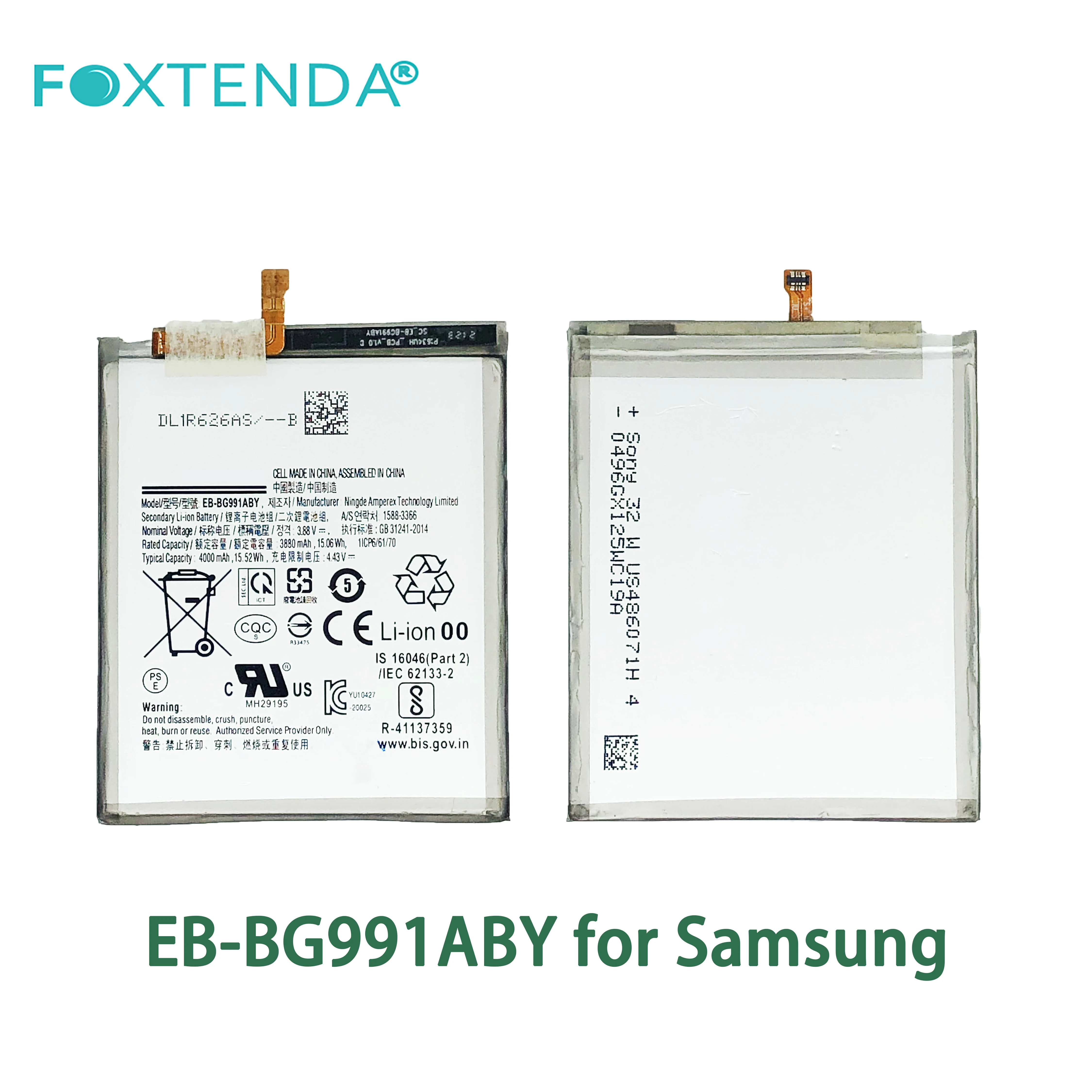 AAA grade original quality bis certificate EB-BG991ABY 4000mAh mobile inbuilt battery for Samsung Galaxy S21 EB-BG991ABY