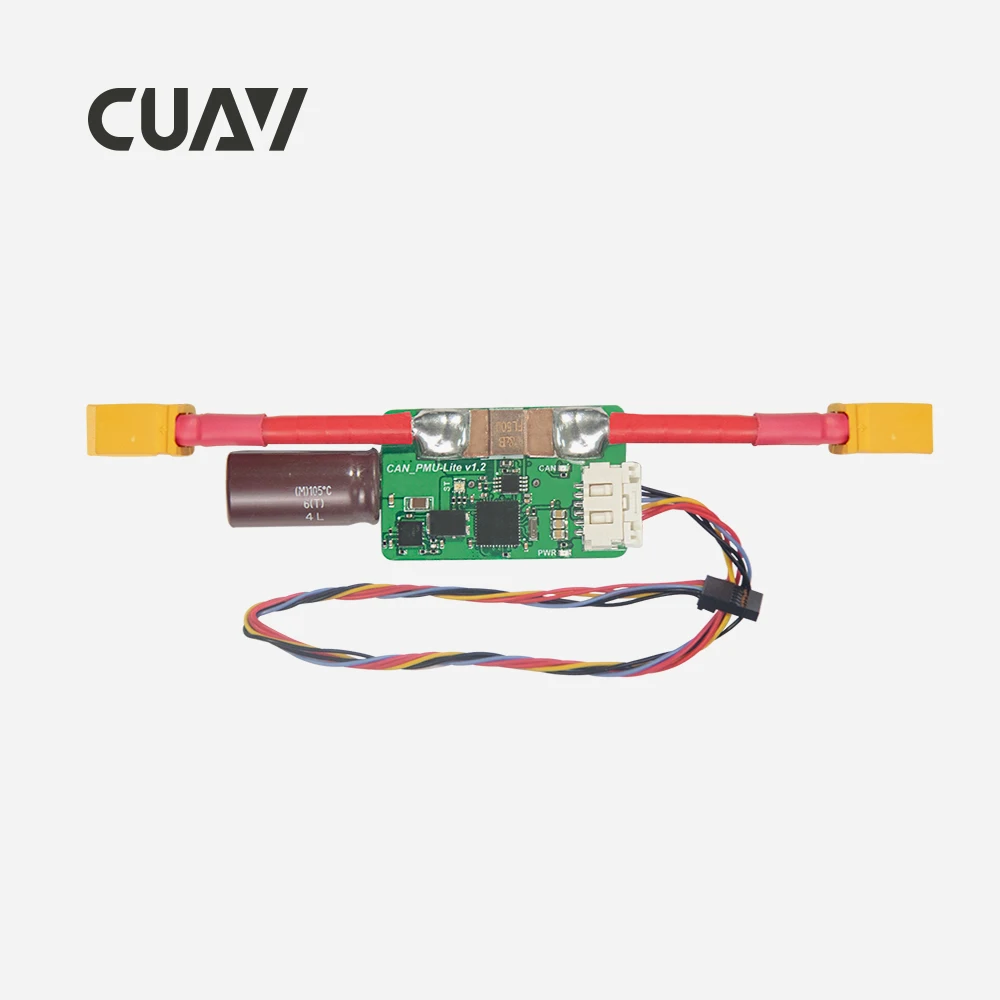 Free shipping CUAV drone UAV can pmu lite high voltage power management UAVCAN protocol power module