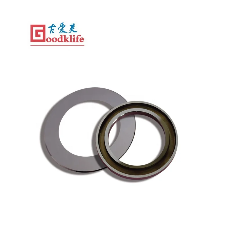 Tungsten Carbide Circular Slitting Knife For Cutting Rubber