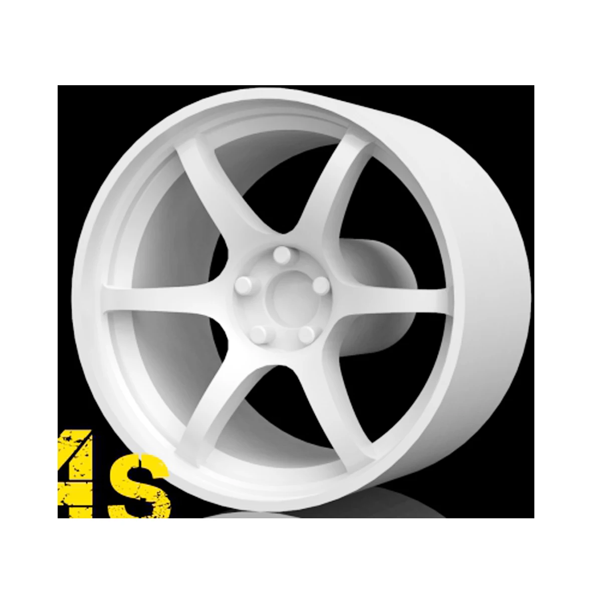 Custom 1/64 nascar wheels - custom parts for diecast model cars