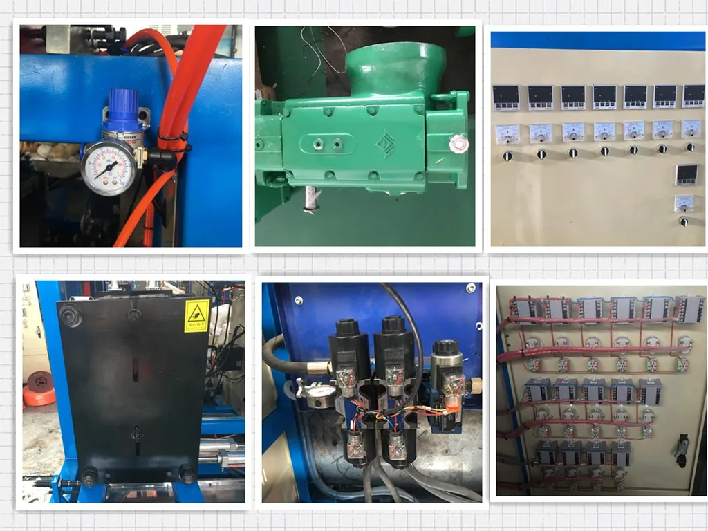 Automatic pp pe plastic bottle 2L jerrycan extrusion blow molding machine