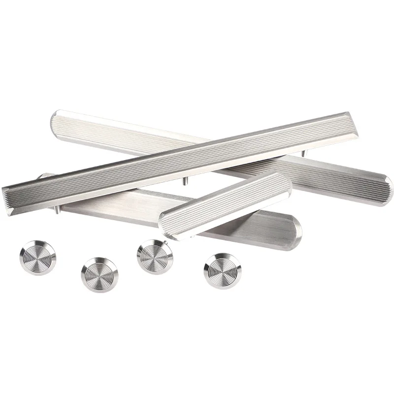 Tactile Indicators Stainless Steel 304 Stud Tactile Strip Bar Road Stud Blind Warning Paving Tile Metal 316 SS