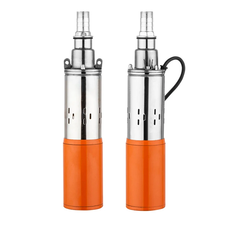 mini screw 24V deep well dc solar submersible water pump