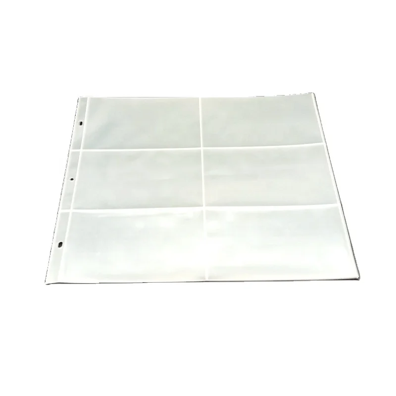 hot sale High capacity classic 4x6 PP photo album refill for home and school