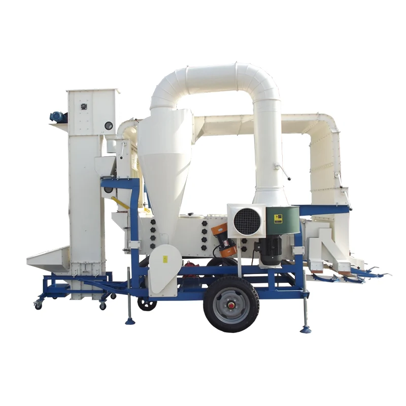 wheat seed cleaner, air screen cleaning machine