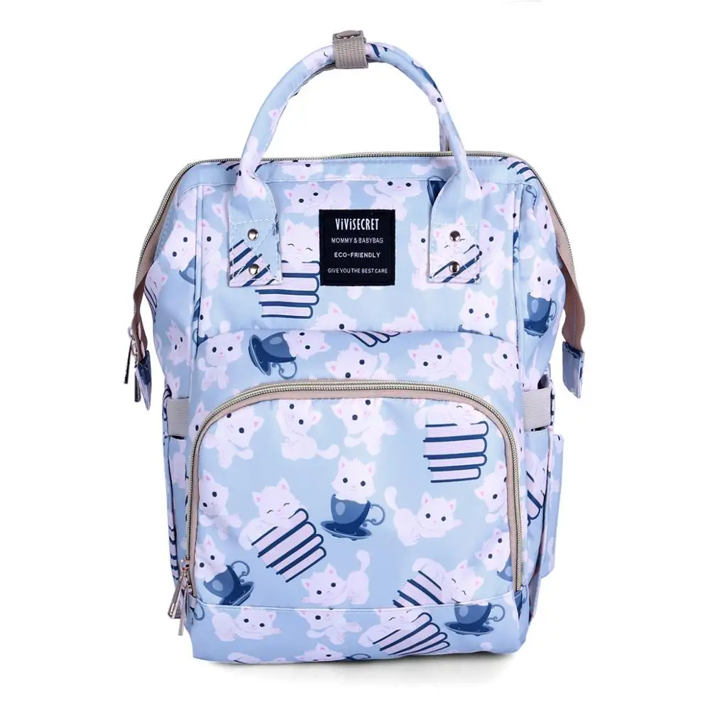 
Super multi-functional mommy breast pump bag anti-theft nappy diaper backpack 