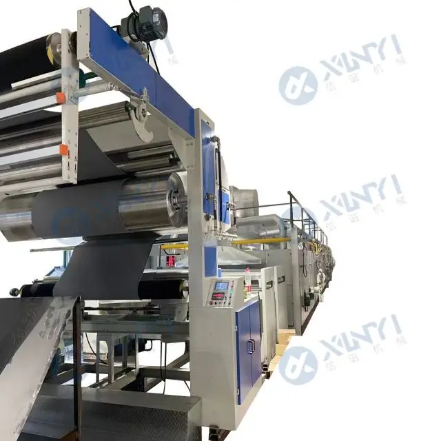 XinYi Fabric for textile finishing process use gas heating system stenter Finishing machine