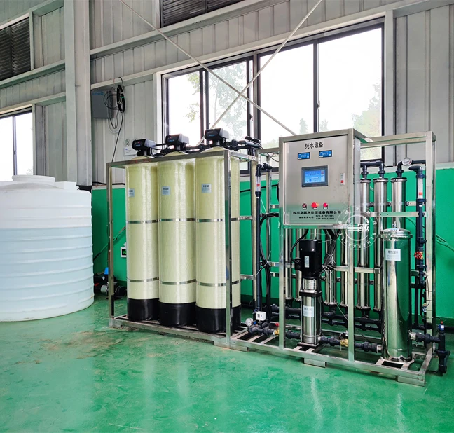 CE 2 Ton 2000 lph Simple Small Scale Home Used RO Reverse Osmosis Spring Salt Water Treatment Plant Price System