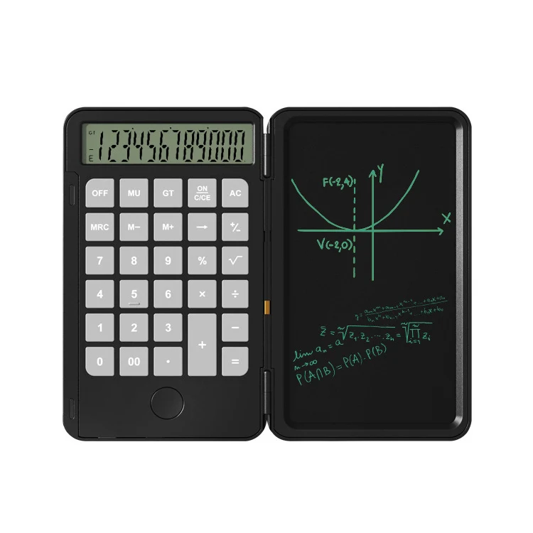 Hot Selling Folding Calculator Pad Portable And Rechargeable Writing Board for Office