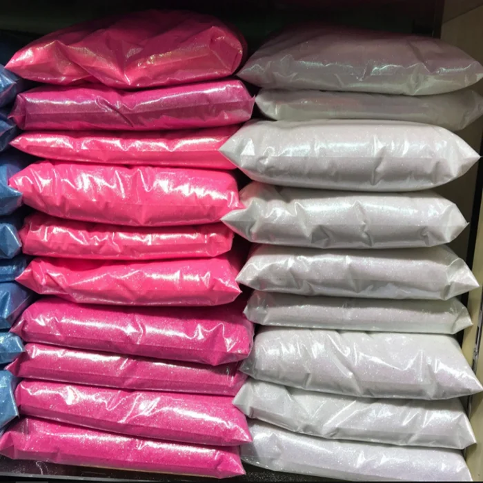 Wholesale Glitter Powder Free Samples Fine PET Mate Shimmer Powder Bulk Craft Nail Resin 1KG Polyester Glitter