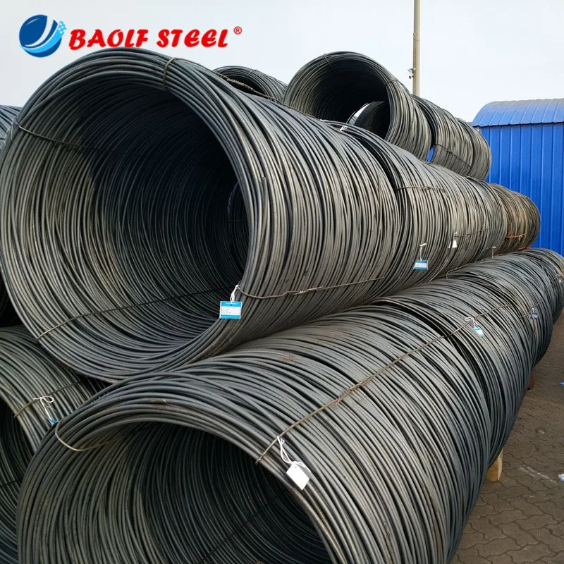 Q195 Q235 SAE1008/SAE1018 SAE1006 горячекатаная стальная проволока стержень