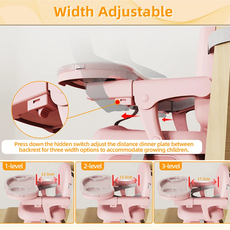 Prodigy DINING TABLE BOOSTER ,TODDLER BOOSTER SEAT BABY CHAIR,PLASTIC BABY CHAIR,DINING TABLE AND TRAVEL