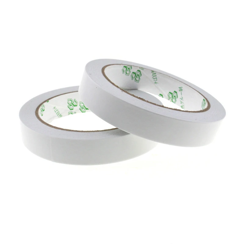 Hot melt double-sided adhesive tissue paper tape with paper film