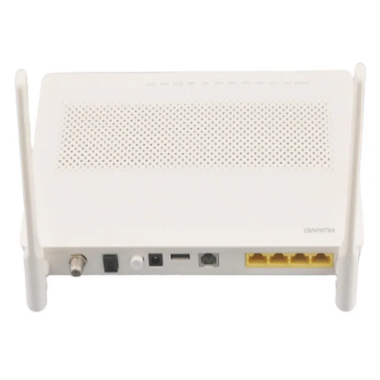 ONU Wifi CATV 8247h5 Ftth English Version Dual Band Device Remote Control 4GE 1TEL 1USB RF CATV ONT 5G Router Modem Huawei ZTE
