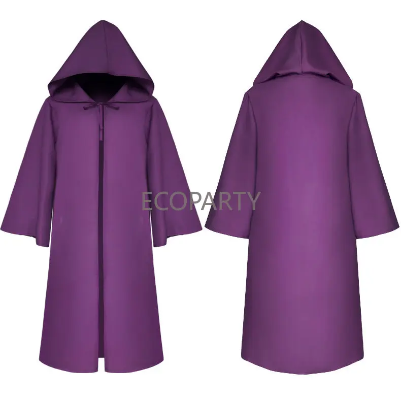Halloween Death wizard Cloak Cosplay Costume Monk Hooded star Robes Cloak Cape Darth Vader kids adult costume Coldker