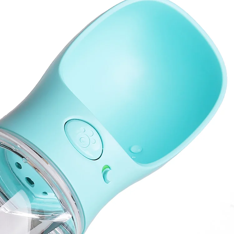 Оптовая продажа с фабрики пластиковые бутылки для воды путешествий на открытом воздухе собакой