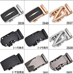 2022 High Quality Business Automatic Buckle Men Cow Leather Belt Buckle