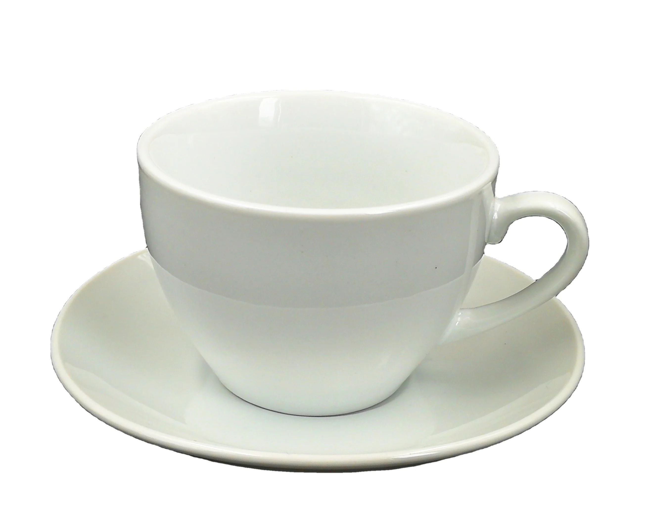 
Customer made ceramic coffee cup and saucer brand gift with logo print 