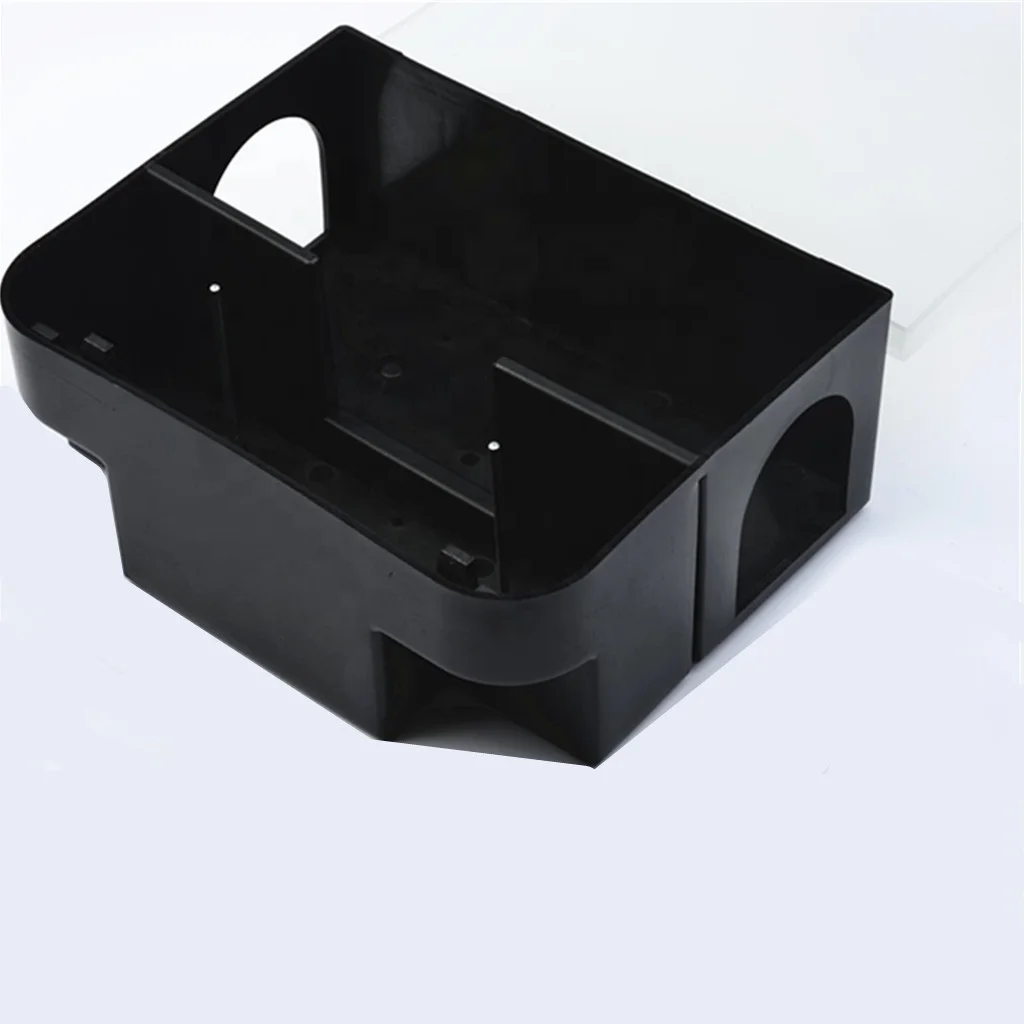 Plastic mouse rat bait station reusable black mouse trap bait box rodent bait station