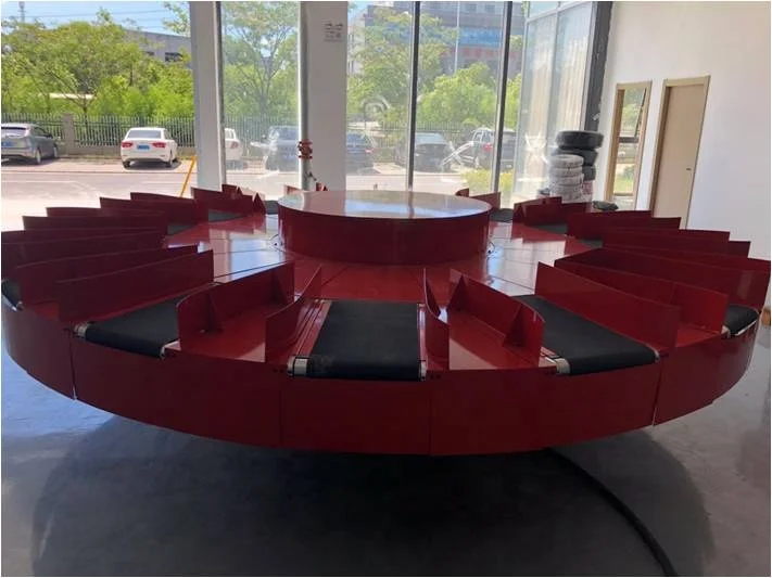 Ring sorter dial sorting conveyor system