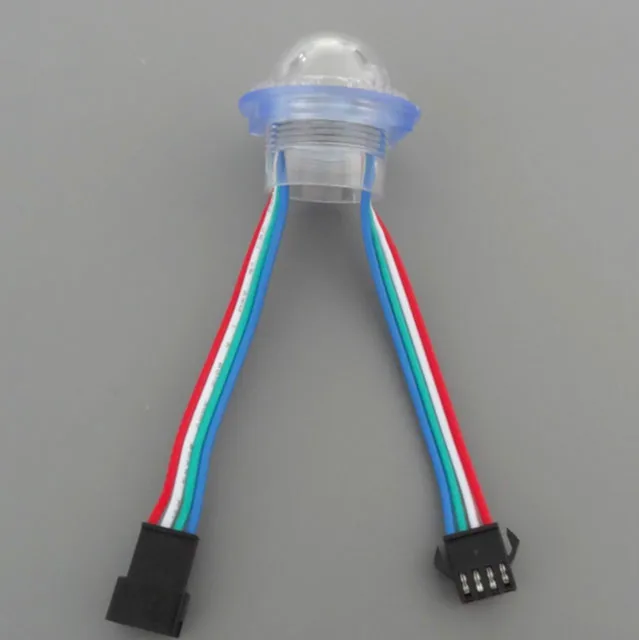 WS2811 26 мм 0 72 Вт пользовательский наружный строительный фасад монтаж RGB пиксельный Светодиодный точечный